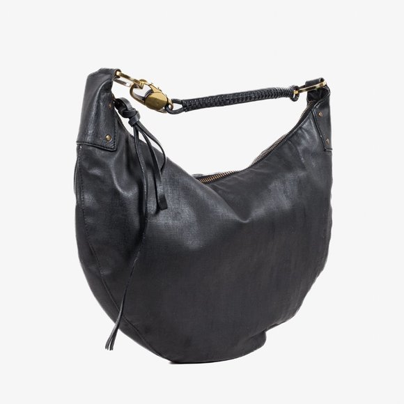 Gucci Black Half-Moon Hobo Shoulder Bag - Picture 2 of 13